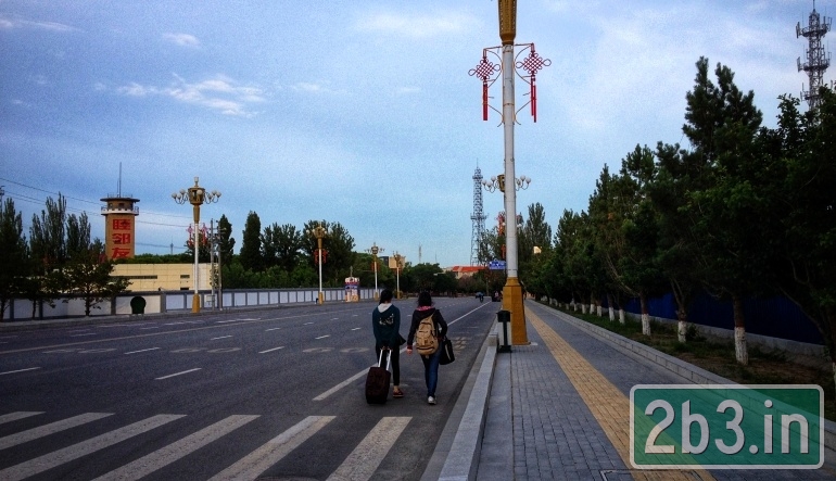 Przejście graniczne między Kazachstanem i Chinami (c) 2b3.in