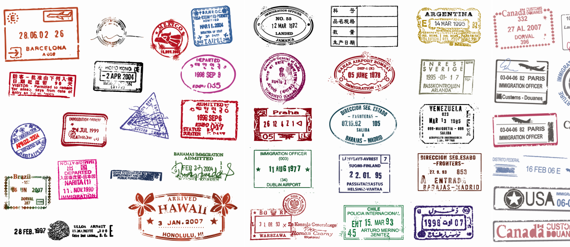 Stemple paszportowe (c) 2b3.in